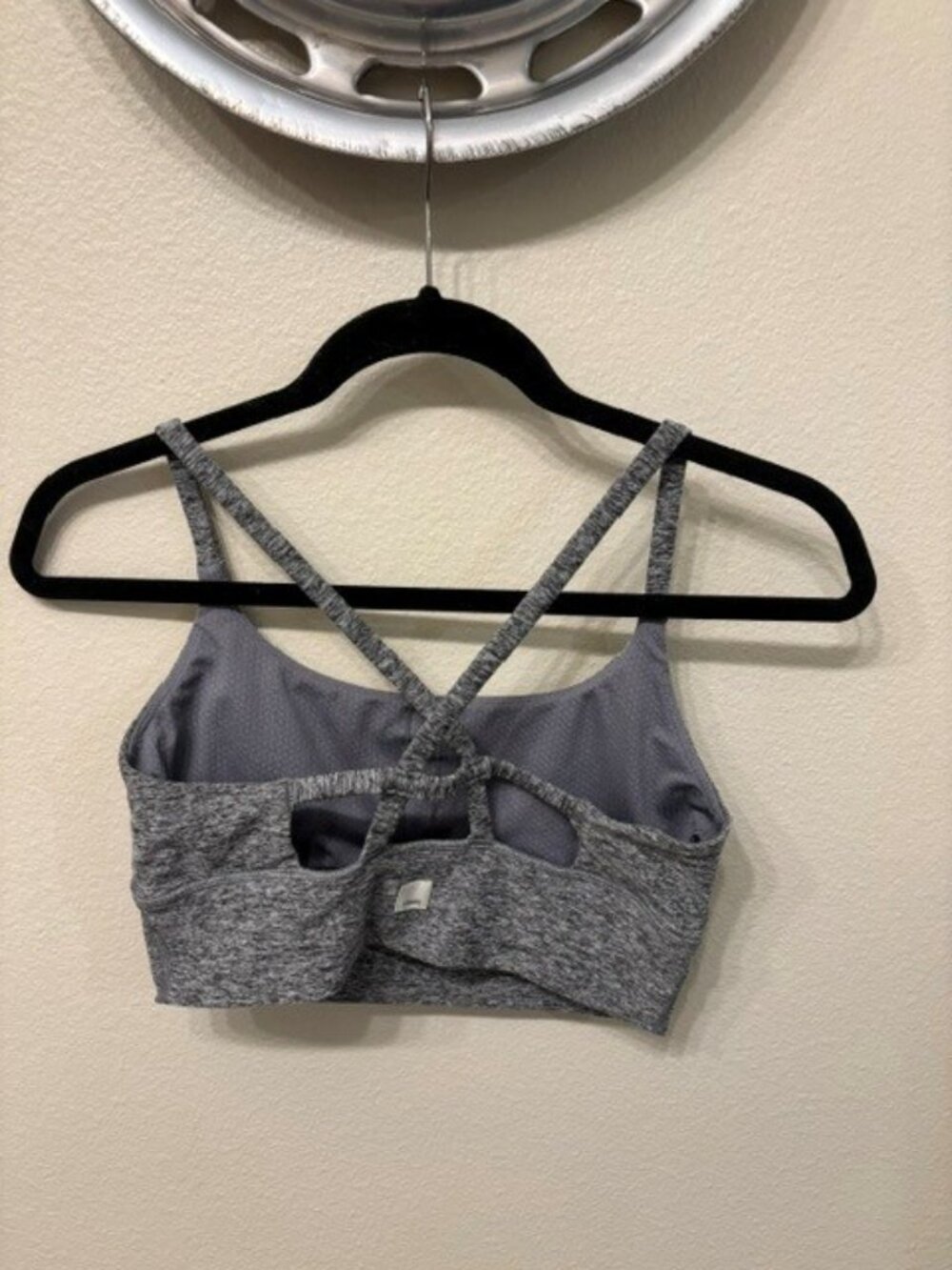 2  FOR ONE:  Vuori Black + Grey Evolution Sports Bra - S - Picture 5 of 8